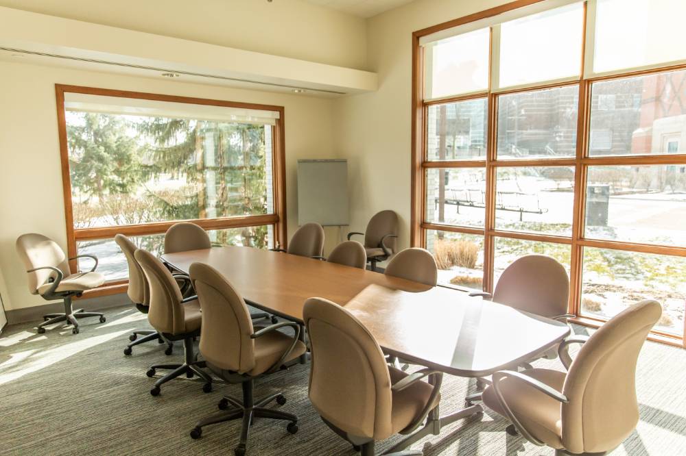 Image 1 of 9 The Cook-DeWitt Center meeting room.